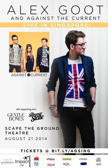 Alex Goot and Against The Current